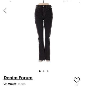 Aritzia Denim Forum - Yoko High Rise Slim Jeans